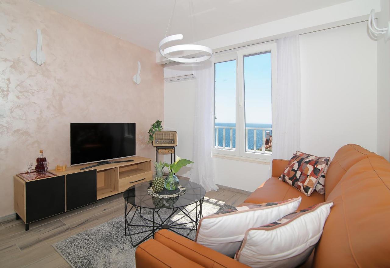 Blue Cliff Apartment Дубровник Экстерьер фото